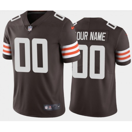 Youth Cleveland Browns ACTIVE PLAYER Custom Brown Vapor Untouchable Limited Stitched Jersey