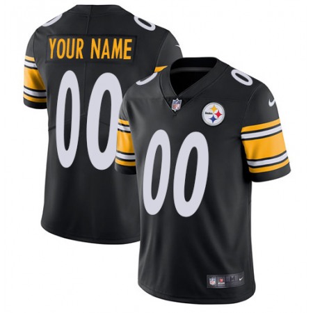 Youth Pittsburgh Steelers Black ACTIVE PLAYER Custom Stitched Jersey