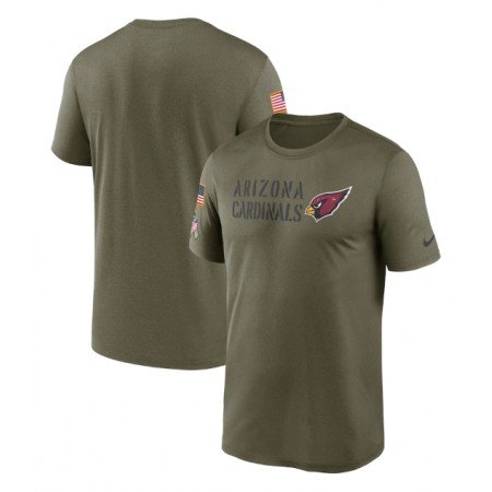 Men's Arizona Cardinals Olive 2022 Salute to Service Legend Team T-Shirt