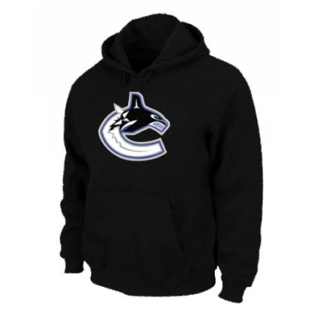 NHL Vancouver Canucks Big & Tall Logo Pullover Hoodie Black