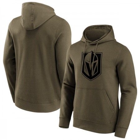 Men's Vegas Golden Knights Green Iconic Preferred Logo Graphic Hoodie