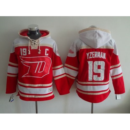 Red Wings #19 Steve Yzerman Red 2016 Stadium Series NHL Hoodie