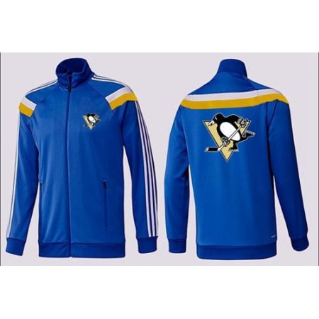 NHL Pittsburgh Penguins Zip Jackets Blue-2