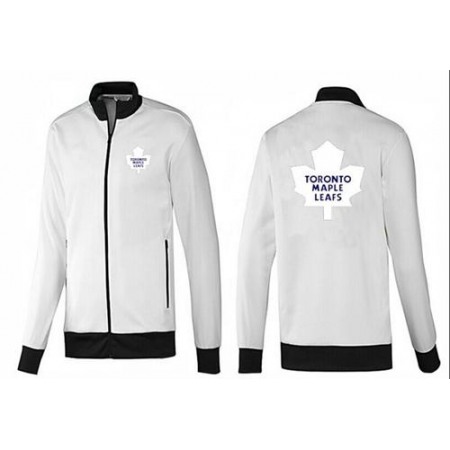 NHL Toronto Maple Leafs Zip Jackets White-1