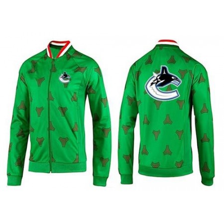 NHL Vancouver Canucks Zip Jackets Green-2