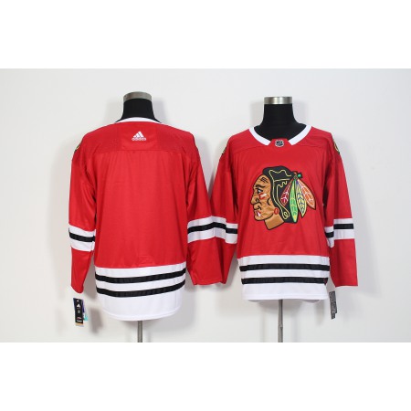 Men's Adidas Chicago Blackhawks Red Stitched NHL Jersey