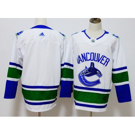 Men's Adidas Vancouver Canucks White Stitched NHL Jersey