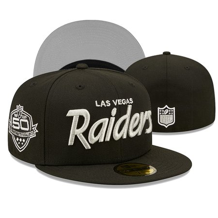 Las Vegas Raiders Fitted Hat