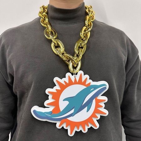 Miami Dolphins Chain Necklaces