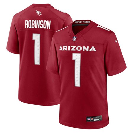 Men's Arizona Cardinals Darius Robinson Nike Cardinal 2024 NFL Draft First Round Pick Player F.U.S.E. Vapor Untouchable Limited Stitched Football Jersey