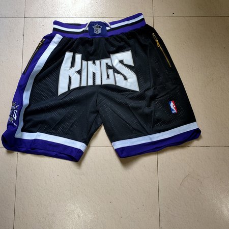 Sacramento Kings Black Shorts