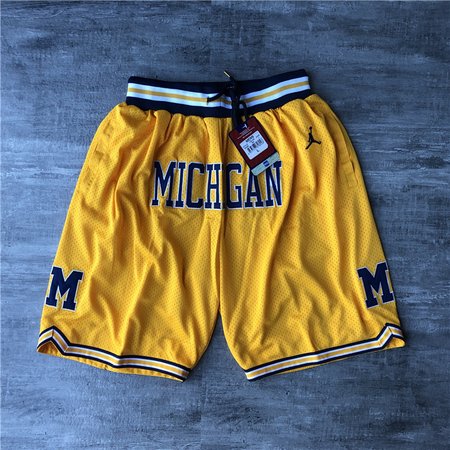 Michgan JUST DON Shorts