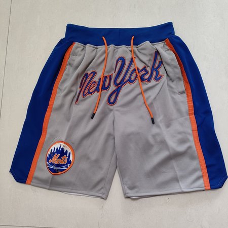 New York Mets Gray Shorts