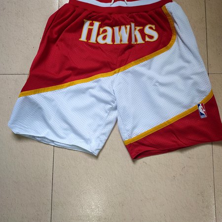 Atlanta Hawks Red Shorts