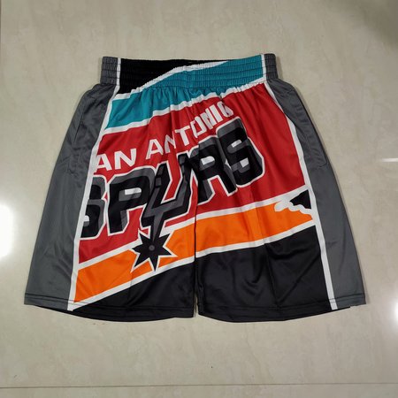 San Antonio Spurs Black Shorts